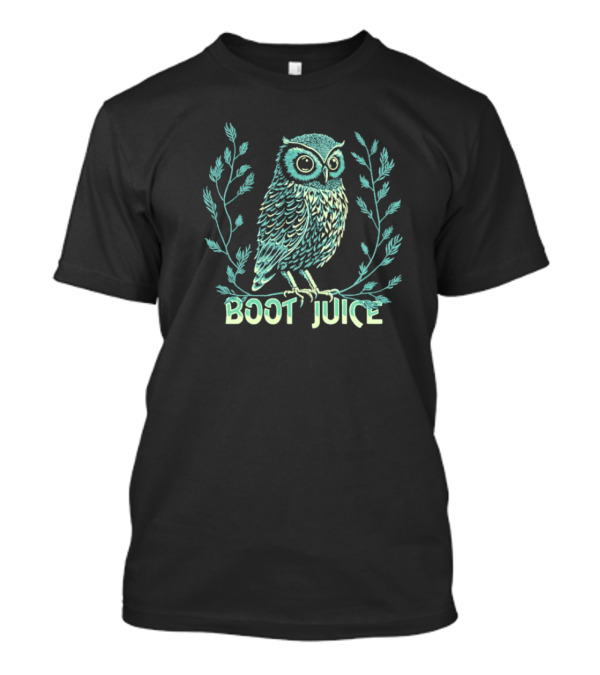 Boot Juice Owl Laurel Branches T-Shirt