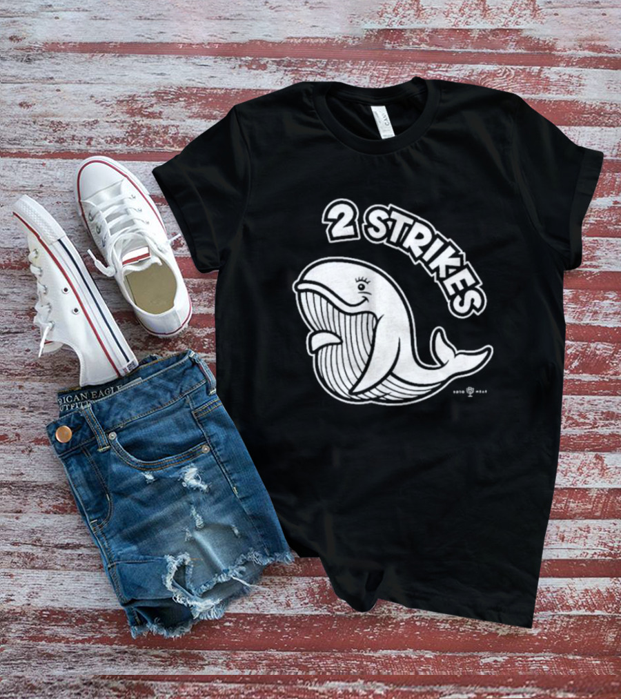 Bryan Hoch 2 Strikes Whale T-Shirt