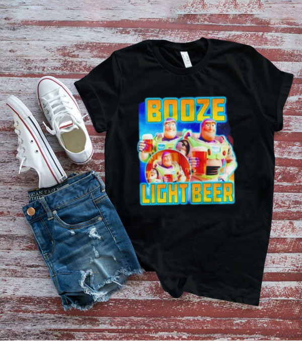 Buzz Lightyear Booze Light Beer Toy Story Parody T-Shirt