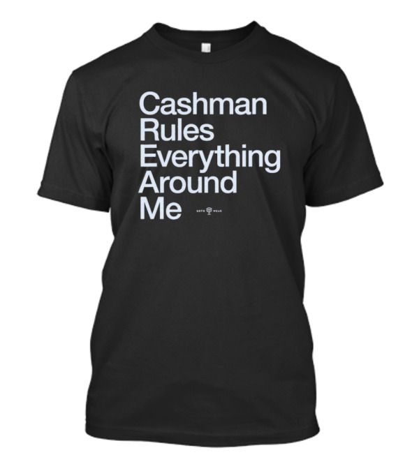 Cashman Rules Everything Around Me Trophy Symbol T-Shirt