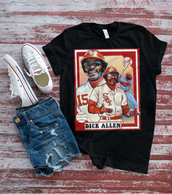 Dick Allen Chicago White Sox AL MVP 1972 Vintage Baseball Legend T-Shirt