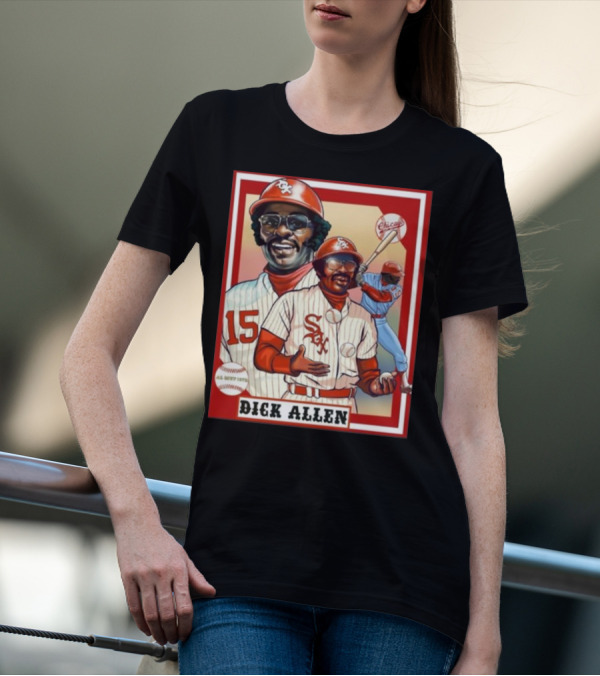Dick Allen Chicago White Sox AL MVP 1972 Vintage Baseball Legend T-Shirt