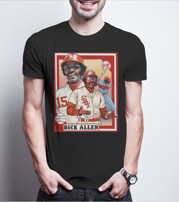 Dick Allen Chicago White Sox AL MVP 1972 Vintage Baseball Legend T-Shirt