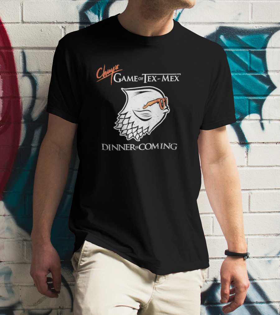 Chuy’s Game Of Tex-Mex Dinner Is Coming Cool Sunglasses Owl Design T-Shirt