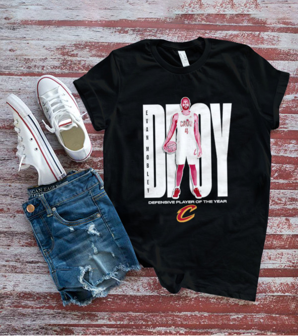Cleveland Cavaliers Evan Mobley DPOY Defensive Player Of The Year 4 Cavs T-Shirt