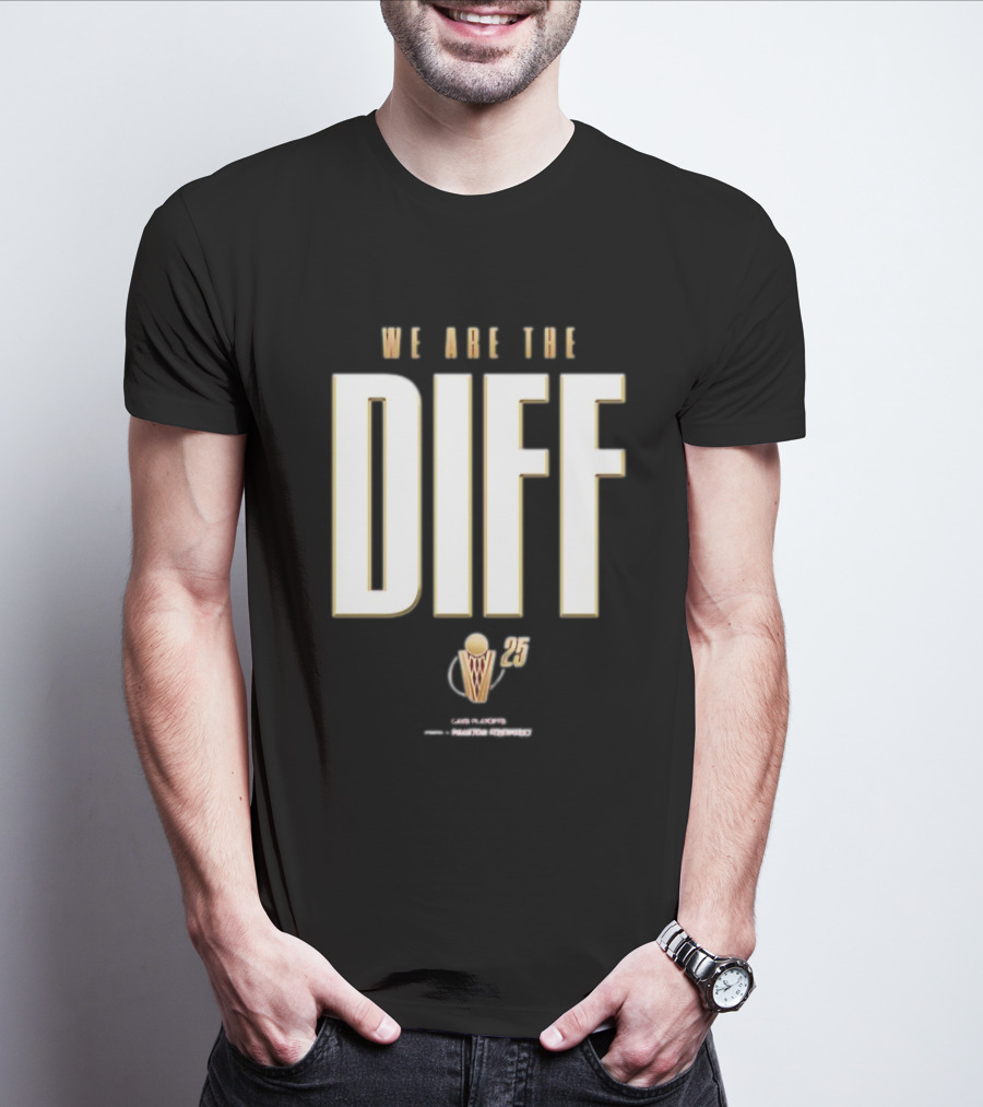 Cleveland Cavaliers We Are The Diff NBA 75 Trophy Logo T-Shirt