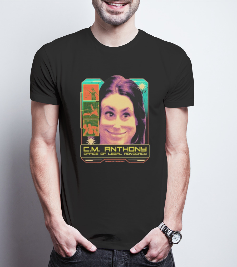 C.M. Anthony Office Of Legal Advocacy Retro Pop Art Style T-Shirt