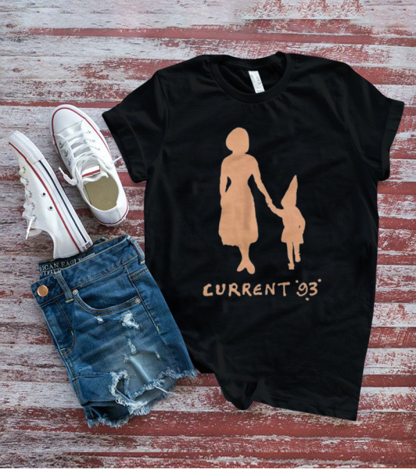 Current 93 Bella And Boy Holding Hands Silhouette T-Shirt