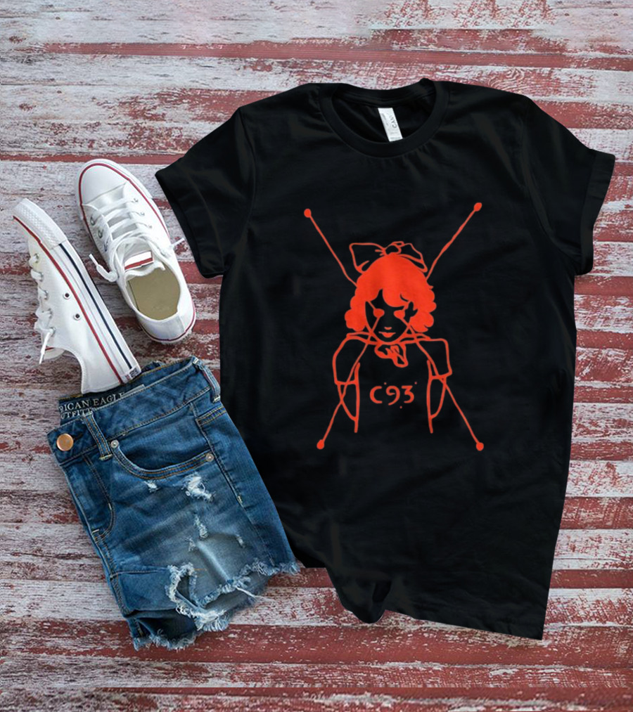C93 Light Red Illustration T-Shirt