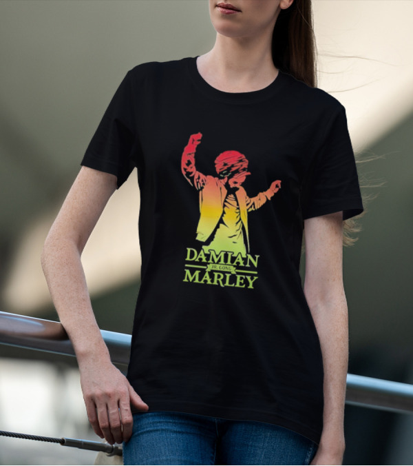 Damian Marley Reggae Colors Dancing T-Shirt