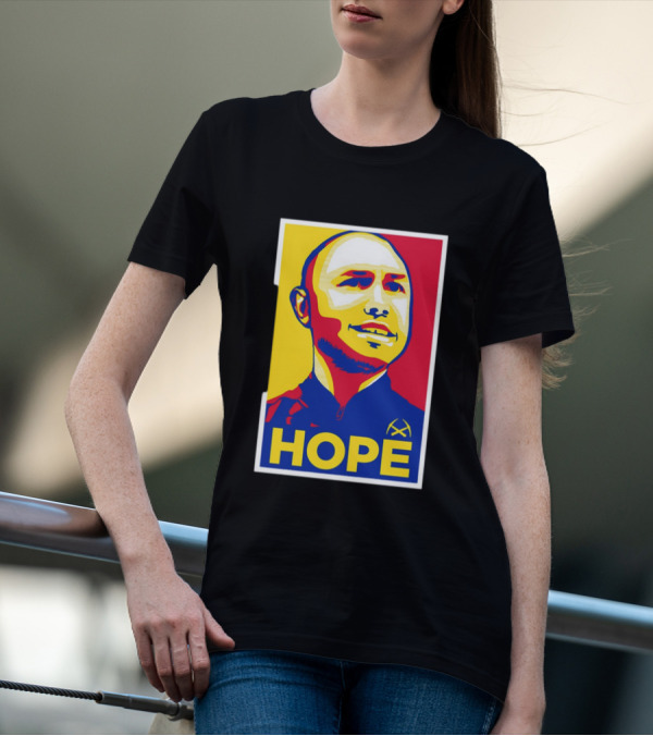 David Adelman Denver Nuggets HOPE Style Artwork T-Shirt