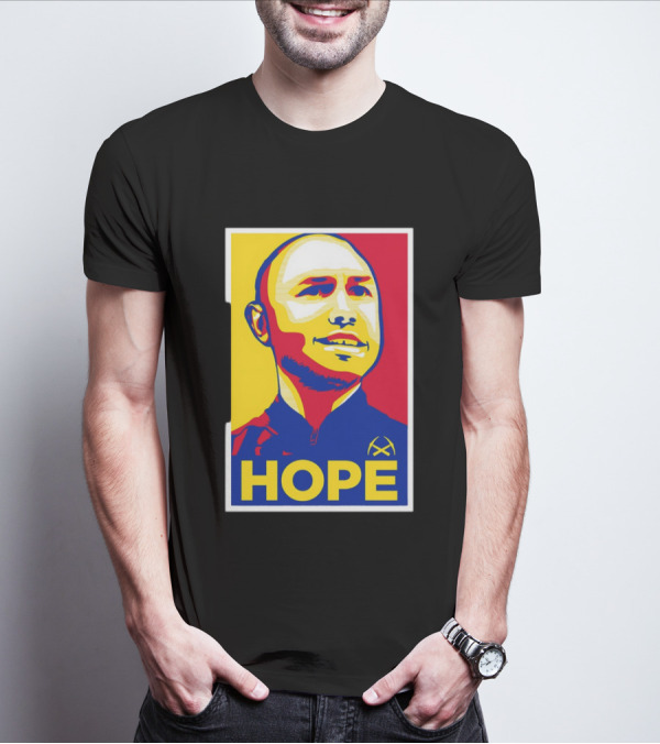 David Adelman Denver Nuggets HOPE Style Artwork T-Shirt