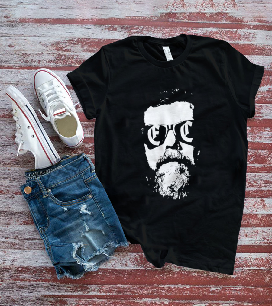 Erik Cohen Live Aus Der Vergangenheit II Abstract White Face With Sunglasses T-Shirt