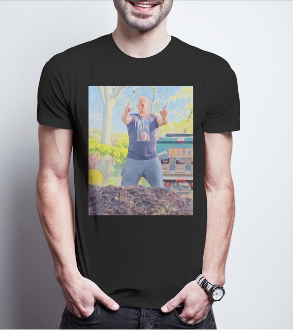 Feiner Mulch King Of The Mulch Bell Topsoil T-Shirt