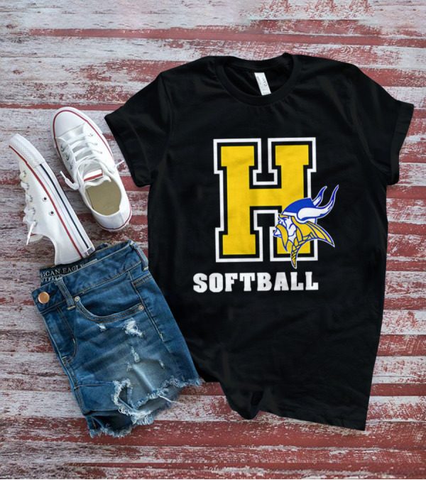 Francis Howell Vikings H Softball T-Shirt