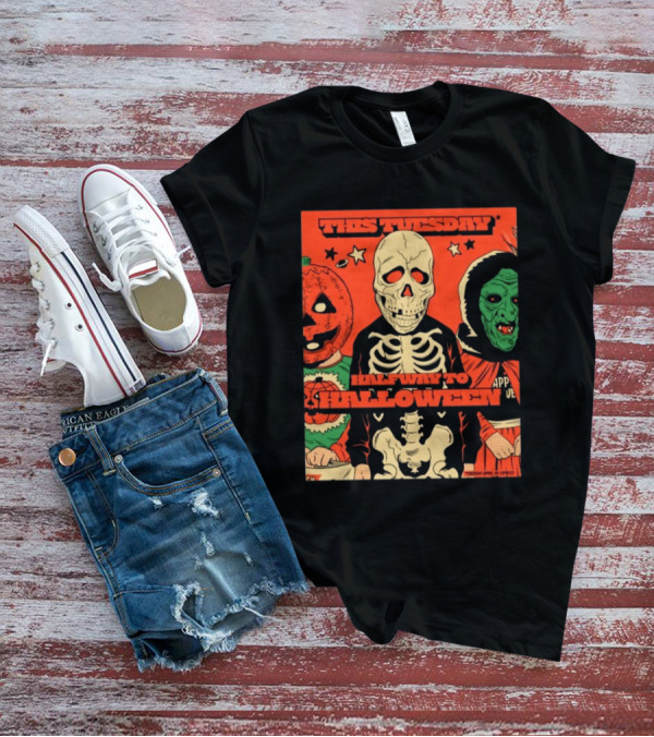 This Tuesday Halfway To Halloween April 29 2025 Tour Fright-Rags Inc Bundle T-Shirt