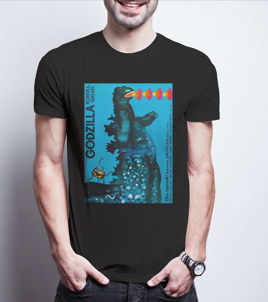 Godzilla Kontra Gigan Film Japoński Reżyseria Jun Fukuda T-Shirt
