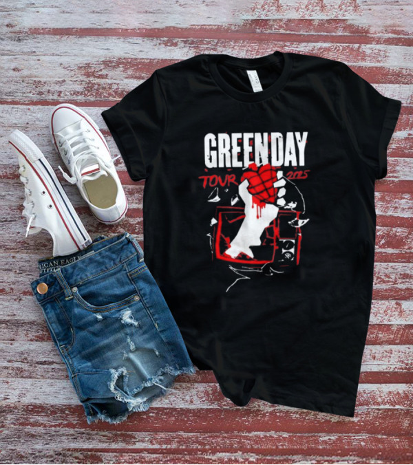 GREEN DAY TOUR 2025 HAND GRENADE IMAGE T-Shirt
