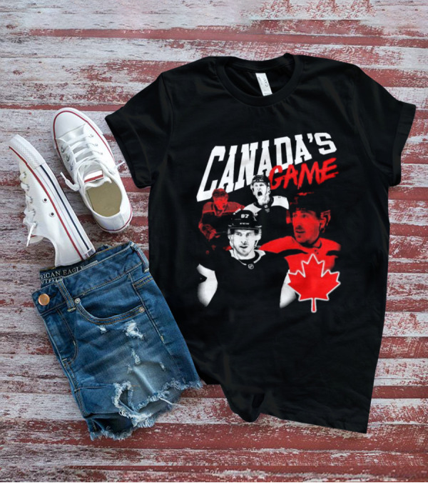 Canada's Game 4 Nations Team Maple Leaf T-Shirt