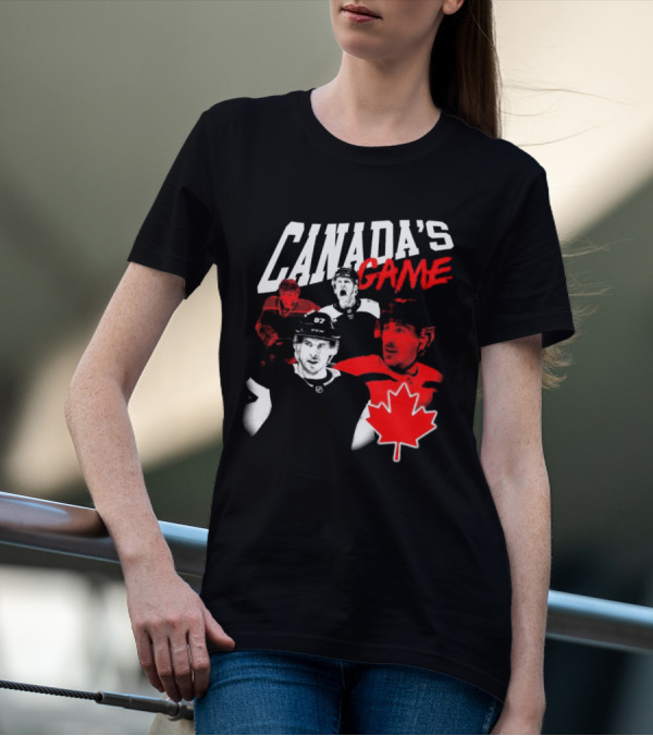 Canada's Game 4 Nations Team Maple Leaf T-Shirt