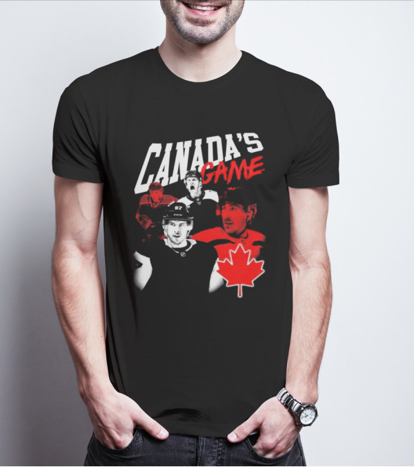 Canada's Game 4 Nations Team Maple Leaf T-Shirt