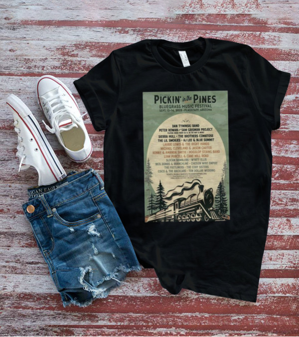 19th Annual Pickin’ In The Pines Bluegrass Music Festival T-Shirt