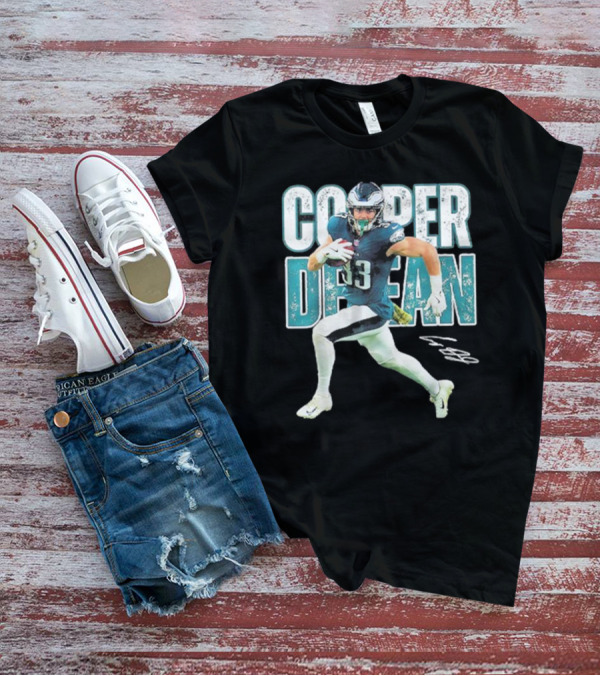 Cooper Dejean 33 Philadelphia Eagles Football Player T-Shirt