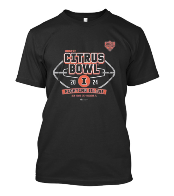 2024 Cheez-It Citrus Bowl Fighting Illini Orlando Florida T-Shirt