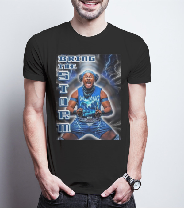 Bring The Storm 2025 Kwesi Asante Wu Tang Energy Thunderbolt Impact T-Shirt