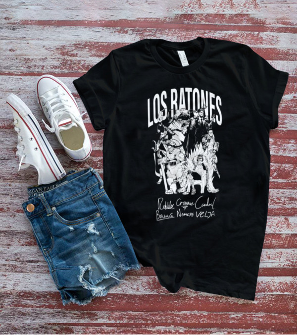 Los Ratones 2025 Rebels Crazies Carnage Nemesis VCLJA T-Shirt