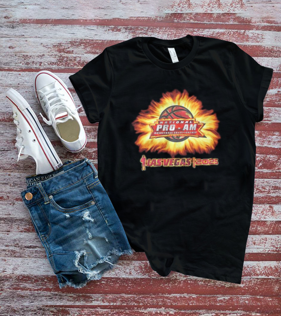 2025 National PRO-AM Basketball Championship Las Vegas T-Shirt