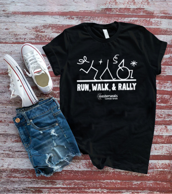 Run Walk Rally Easterseals Central Illinois 2025 T-Shirt