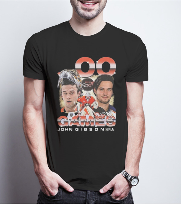 Anaheim Ducks John Gibson 500 Games Milestone Commemoration T-Shirt