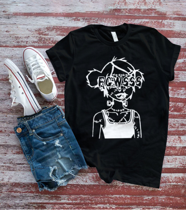 Frankengirl RCWSSS B & W Expression T-Shirt