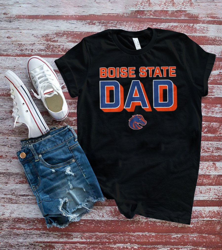 Boise State Broncos Logo Boise State Dad T-Shirt