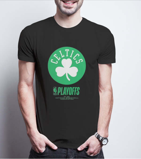 Boston Celtics Playoffs 2025 National Basketball Association T-Shirt