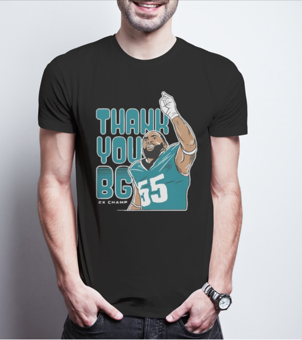 Brandon Graham Thank You BG T-Shirt