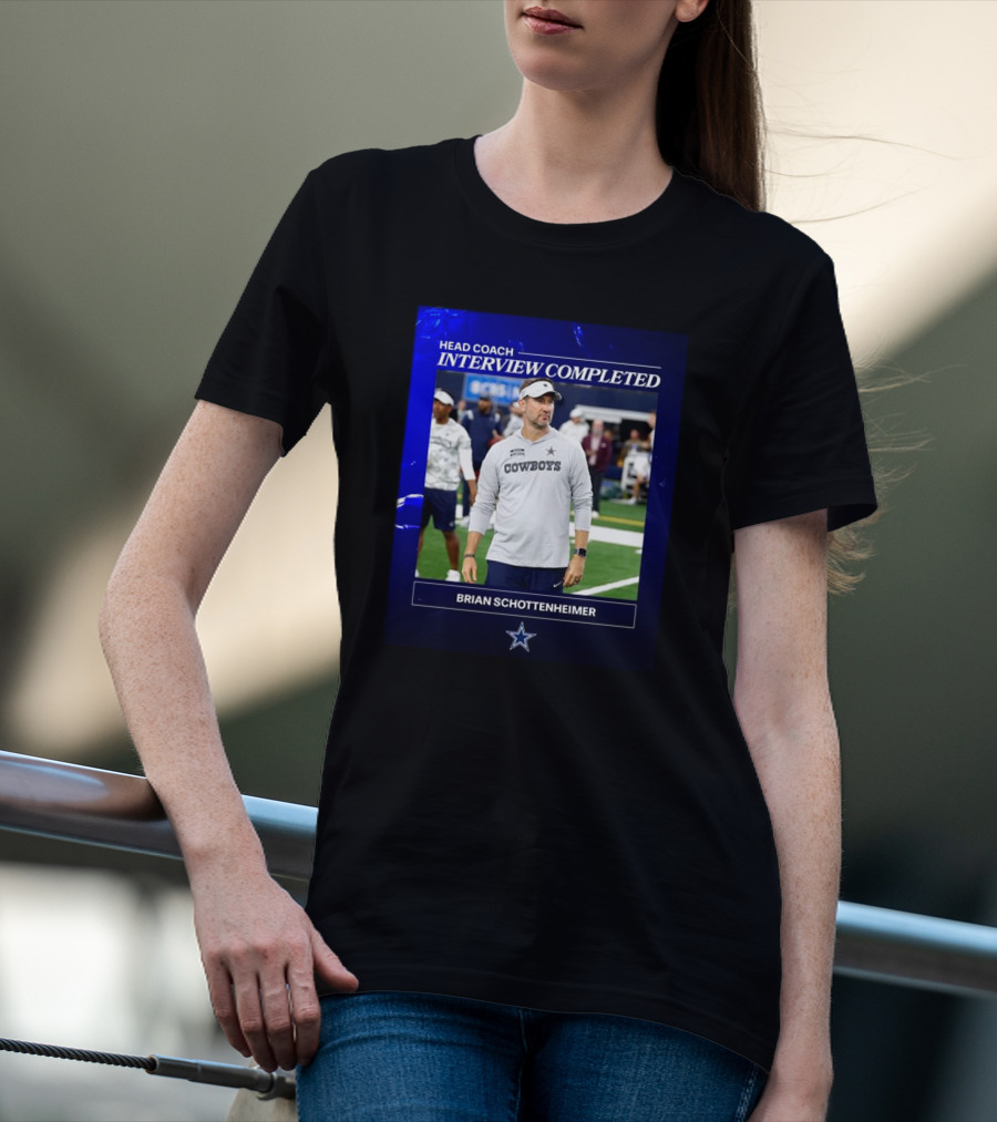 Brian Schottenheimer Head Coach Interview Completed T-Shirt