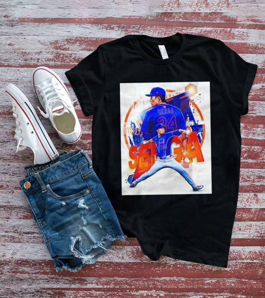 Bright Lights Senga Kodai New York Mets T-Shirt
