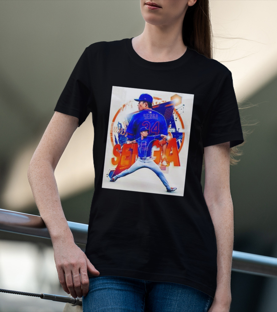 Bright Lights Senga Kodai New York Mets T-Shirt