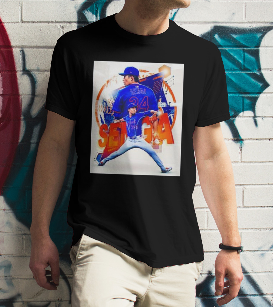 Bright Lights Senga Kodai New York Mets T-Shirt