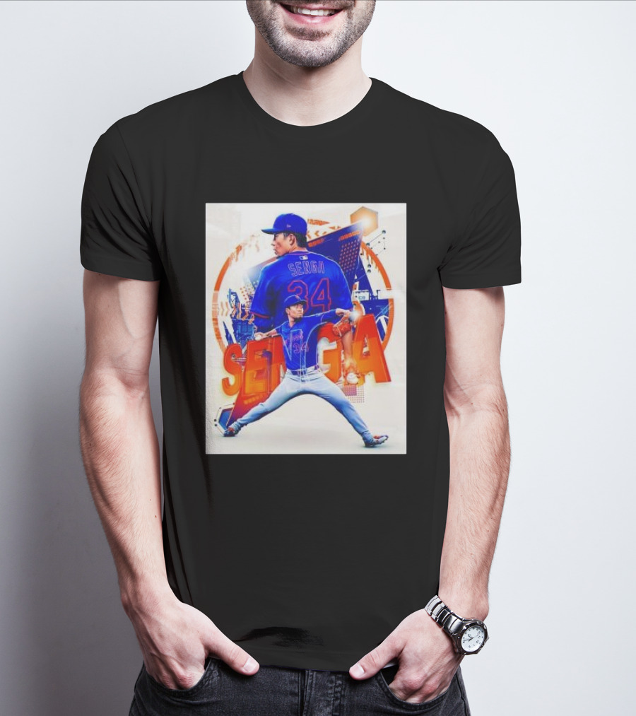 Bright Lights Senga Kodai New York Mets T-Shirt