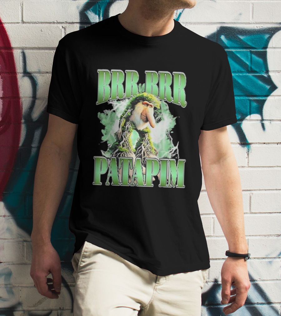 Brr Brr Patapim Italian Brainrot Meme T-Shirt