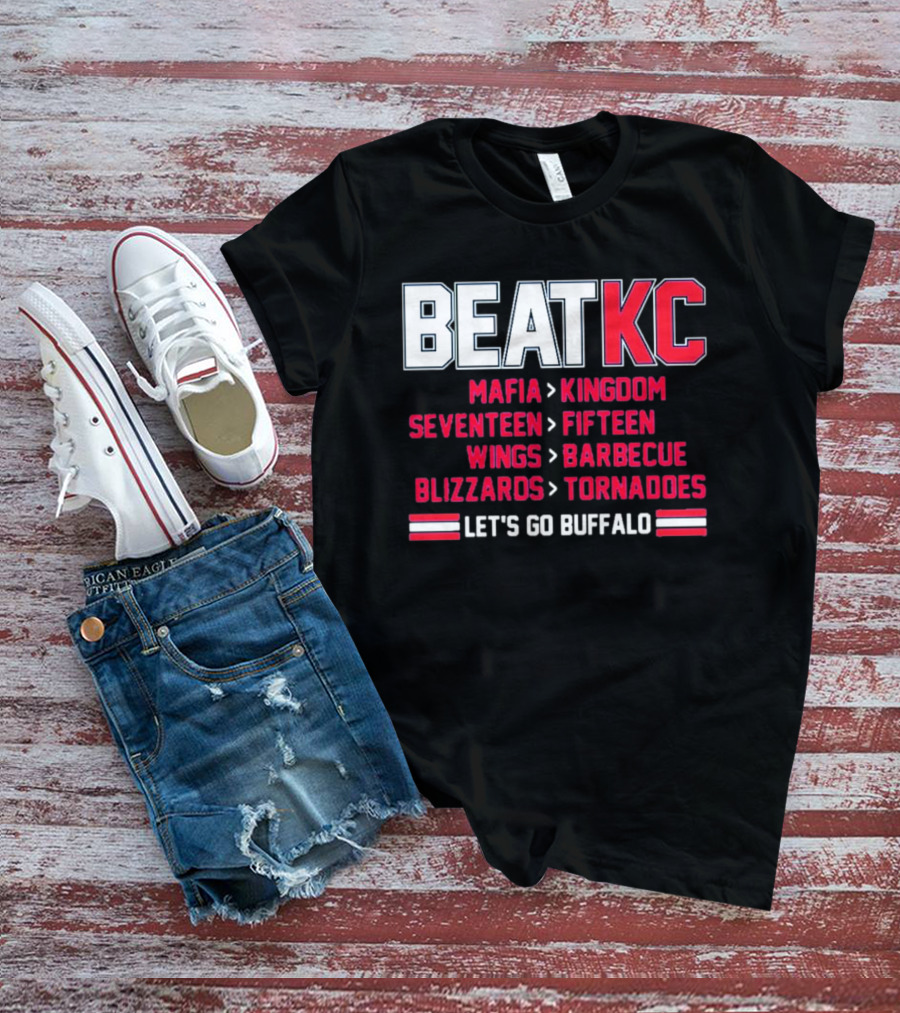 Buffalo Bills BeatKC Let’s Go Buffalo T-Shirt