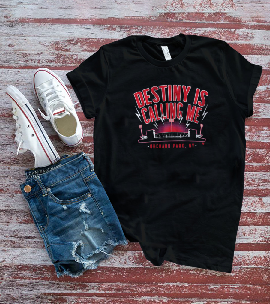 Buffalo Bills Football NFL Destiny Is Calling Me Orchard Park NY T-Shirt