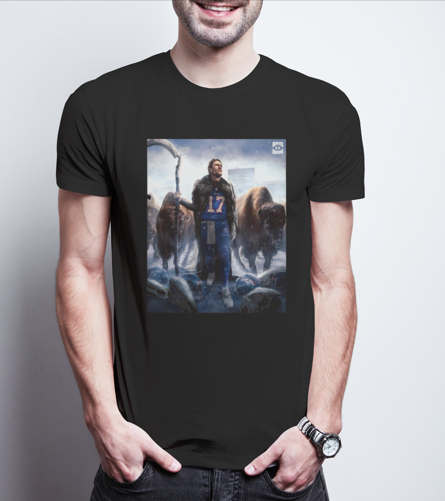 Buffalo Bills Win Denver Broncos Josh Allen And The Bills Trample Over The Broncos And Advance To The Divisional T-Shirt