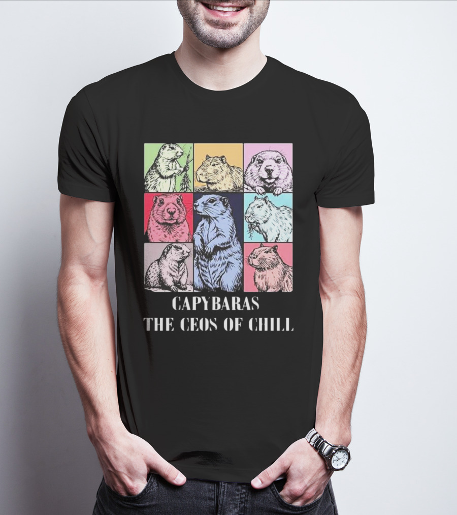Capybaras The CEOS Of Chill T-Shirt