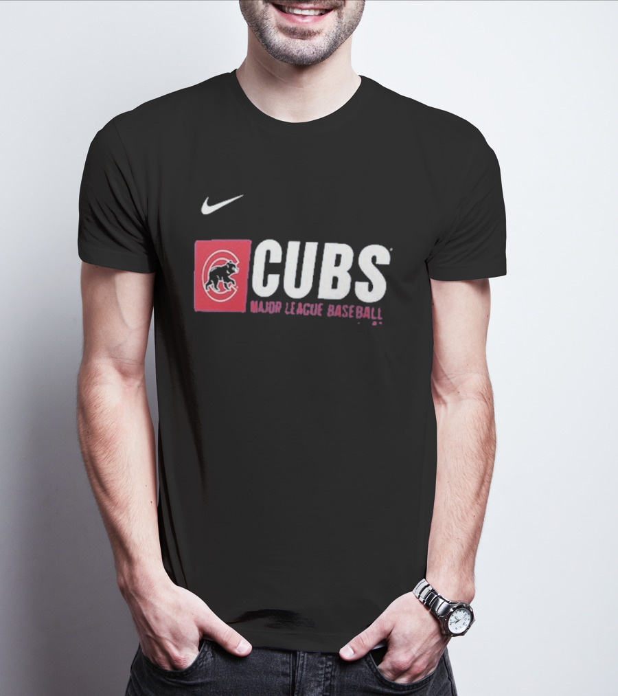 Chicago Cubs Team Block Major League Baseball T-Shirt