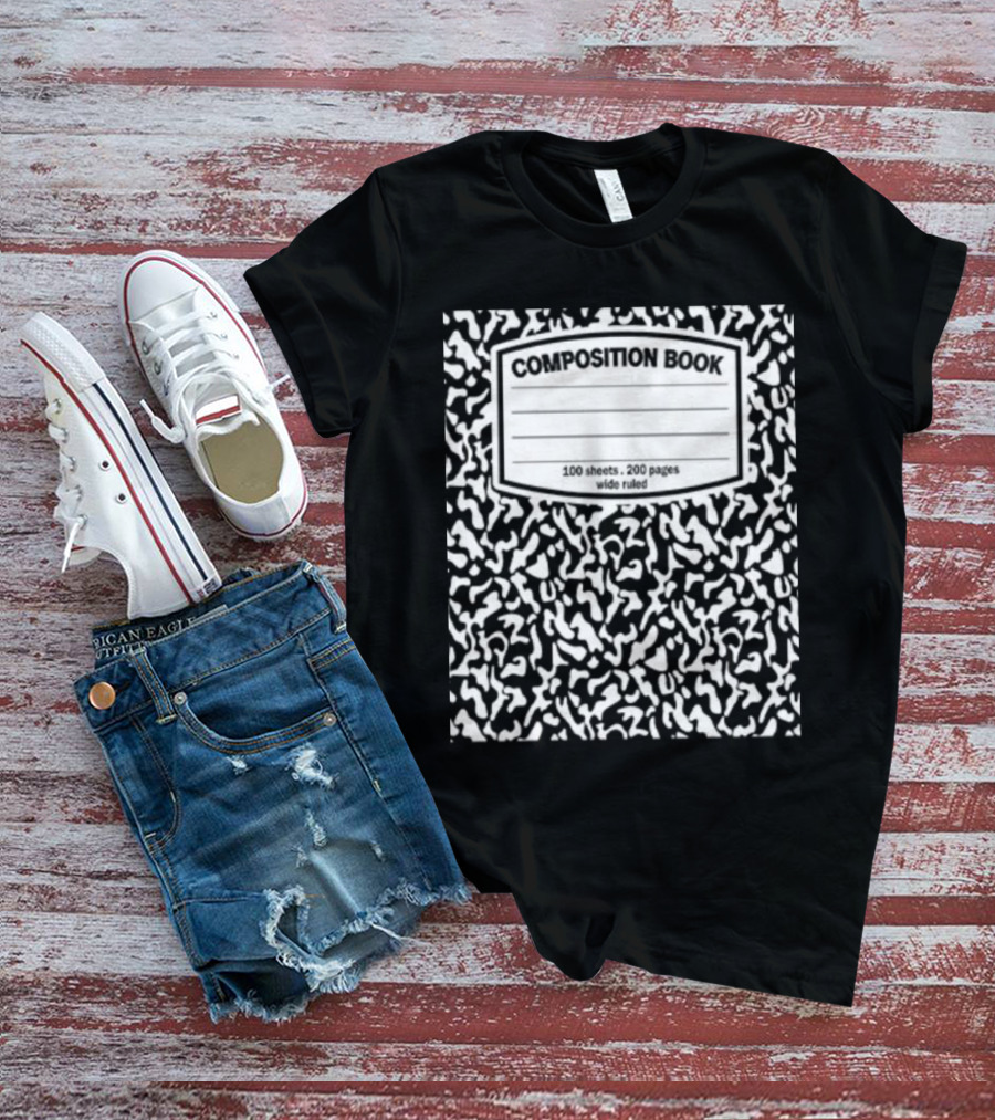 Composition Book Notebook T-Shirt