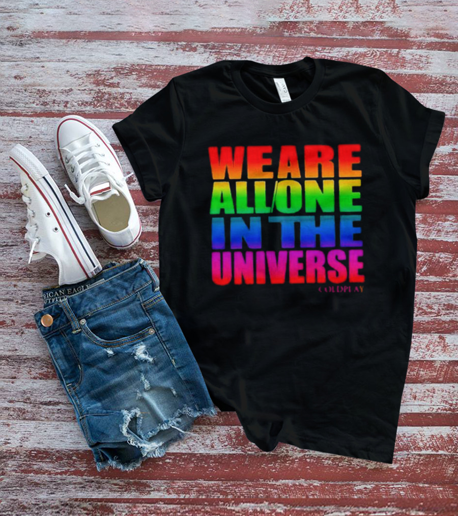 Coldplay We Are All One In The Universe T-Shirt